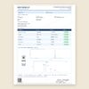 Certificate of Analysis for Tesamorelin 10mg, third-party lab report COA10354