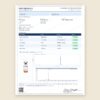 Certificate of Analysis for MT-2 10mg, third-party lab report COA10372